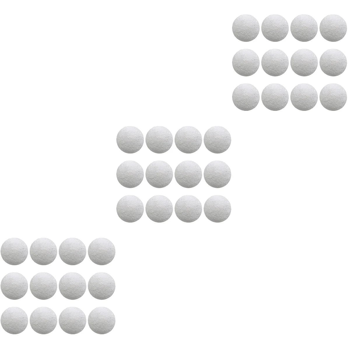 3 шт. рождественский снежок подвесные пенопластовые шары из полистирола ремесло