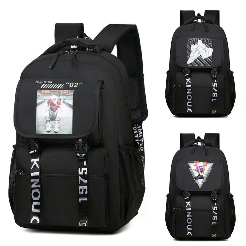 

Trendy backpack fashion new campus middle school students high school students high-capacity Korean leisure Student Backpack