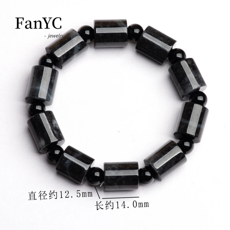 Мьянма A-goods Jadeite благоприятная веревка ручной работы изысканный модный ледяной