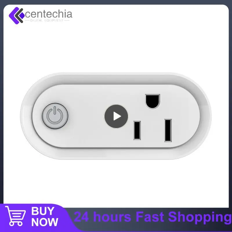

Tuya Smart Wifi Plug Wireless 15a Connection Gateway Multiple Plug Zigbee 3.0 With Power Monitor Function Smart Home Accessories