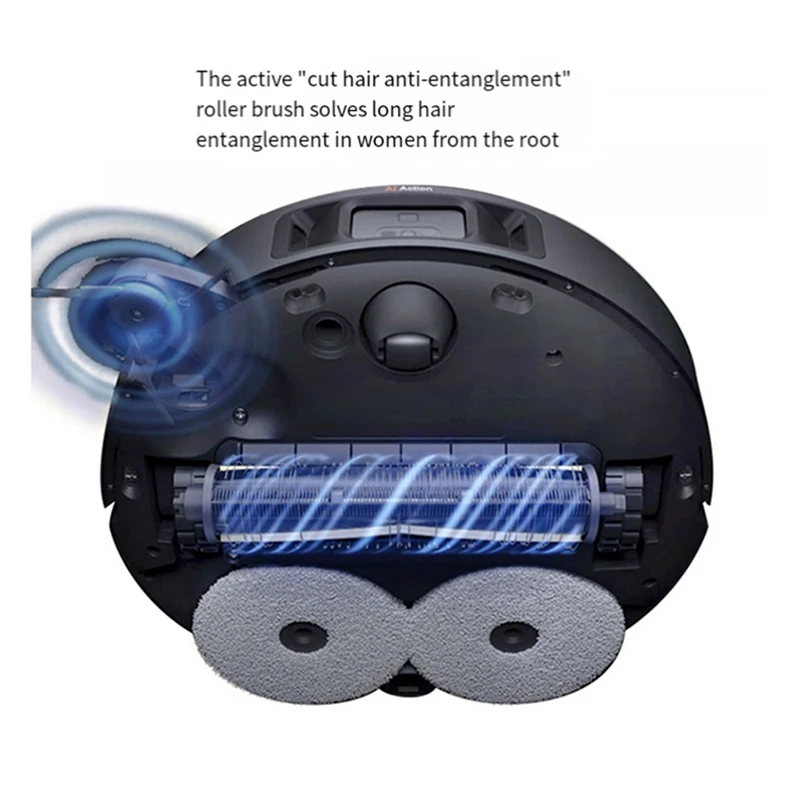 Для Dreame L20 Ultra X40 Pro L10s UltraHeat L30 Ультравакуумная роликовая щетка с защитой от