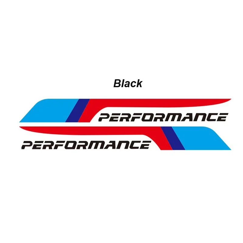 

2 шт. MPerformance наклейка на дверь автомобиля для BMW F10 F30 E28 E30 E36 E46 316 318 320 330 335 520 530 550 E60 E90
