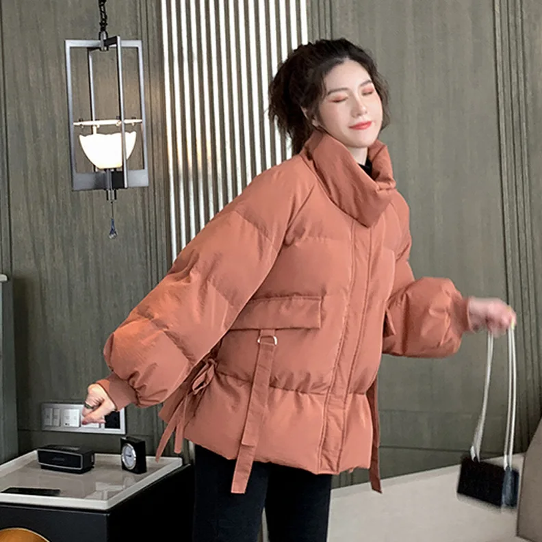 2022 Autumn Winter Cotton Clothing Women's Short Fashion Korean Edition Jacket girl Cotton Jacket Women manteau femme hiver