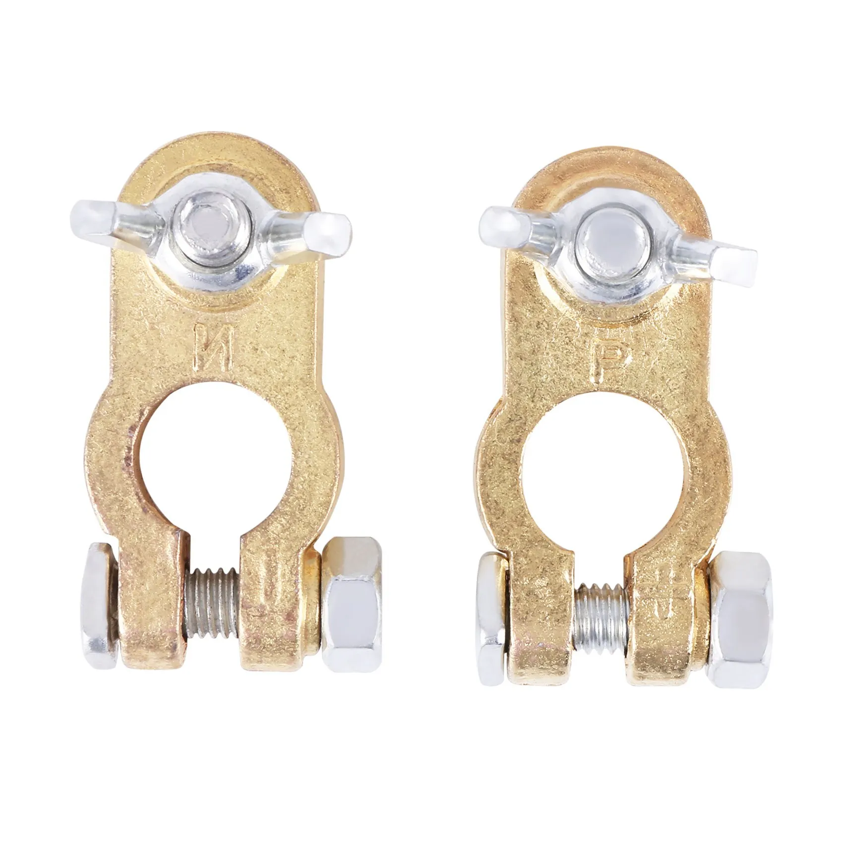 

2 Pcs Automotive Car Boat Truck Battery Terminal Clamp Clip Connector Battery Clip Battery Connector