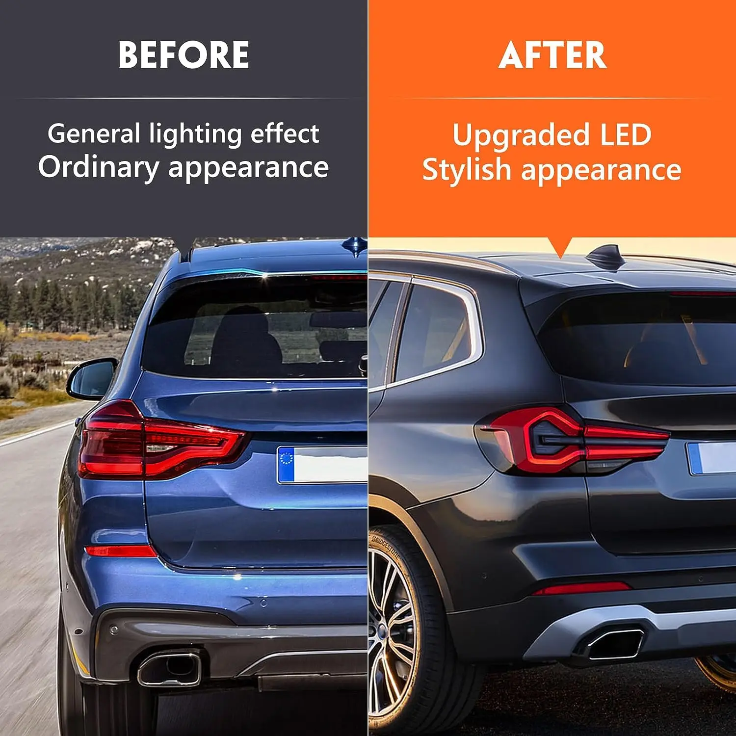 Светодиодные задние фонари для BMW X3 G01 G08 2018-2021 указатели поворота автомобильные