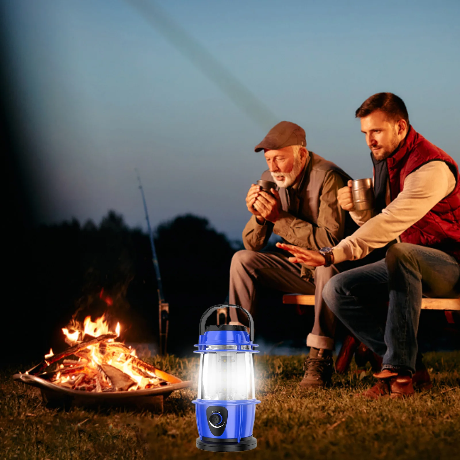 

8000K Handheld Lantern Flashlight Battery Powered 16 LED Camping Emergency Tent Lamp Camping Light Flashlight Outdoor Equipment