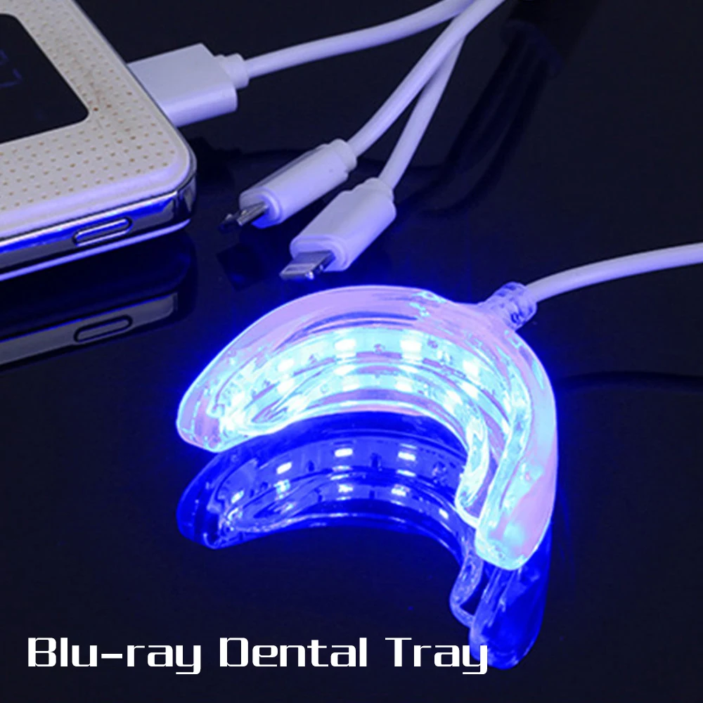 

Smart LED Teeth Whitening Portable USB Charging Led Blue Light Dental Whitening Instrument Teeth Whitening Device Equipment