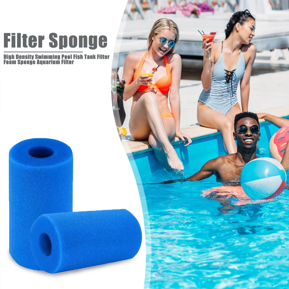 

Reusable Washable Cleaner Tools Swimming Pool Filter Sponge Pool Cartridge Foam Swimming Pool Spa Pond Tub Accessories