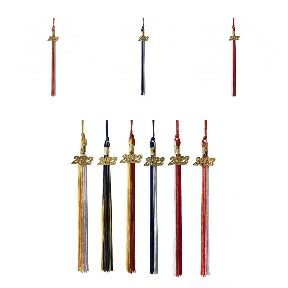 

Hanging Tassel Decor Unique Elegant Handmade Graduation Tassel Decor Wide Application Anti-wear Tassel Pendant