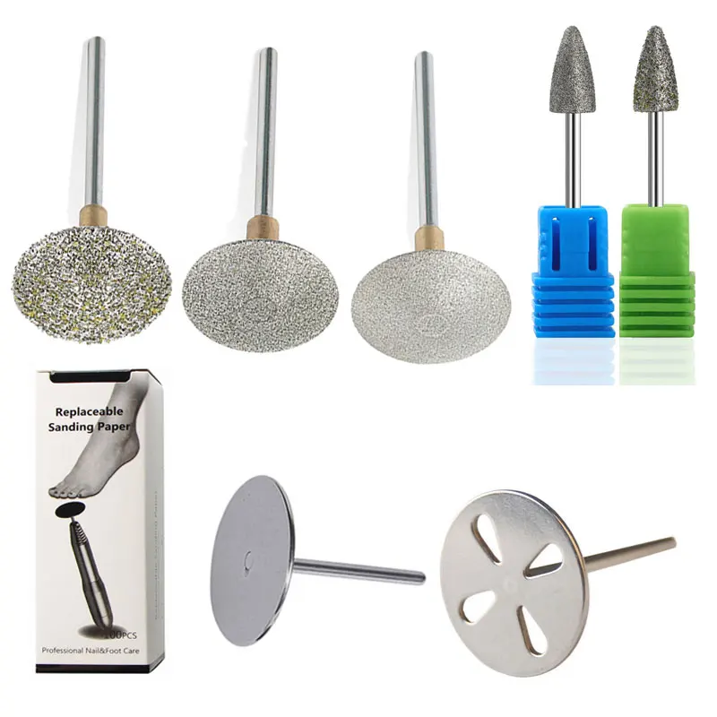 

Foot Rasp Files Disc Dead Skin Pedicure Tool 100#150#240# Cuticle Callus Remove Tool Electric Foot File Replaceable Sandpaper
