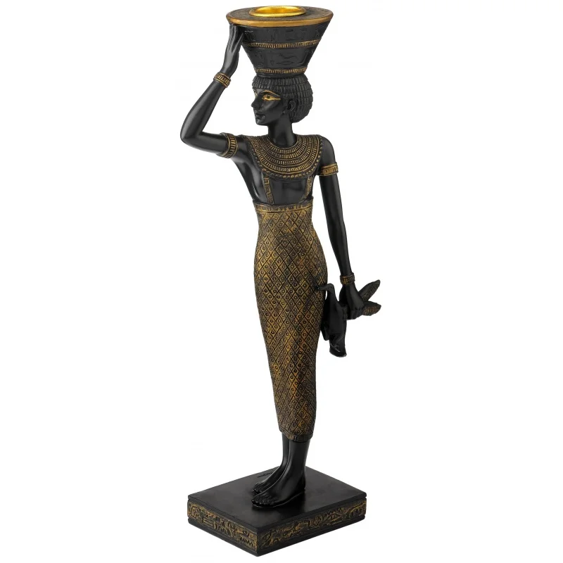 

Новый продукт креативного творчества-подсвечники (черные и золотые)-подарок на день рождения, домашние украшения из бутика