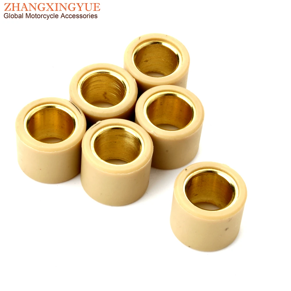 

6 шт., валик для вариатора, 13 г, 21x17 мм, для Gilera Runner Vx-Vxr 200 Nexus Eu3 250 300cc, Орегон 250cc