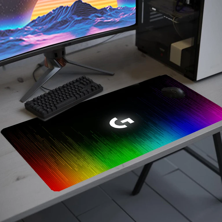 

Большой игровой коврик для мыши Logitech G logo коврик с клавиатурой коврик для мыши Нескользящий Резиновый Настольный коврик 900X400 XXL Настольный к...