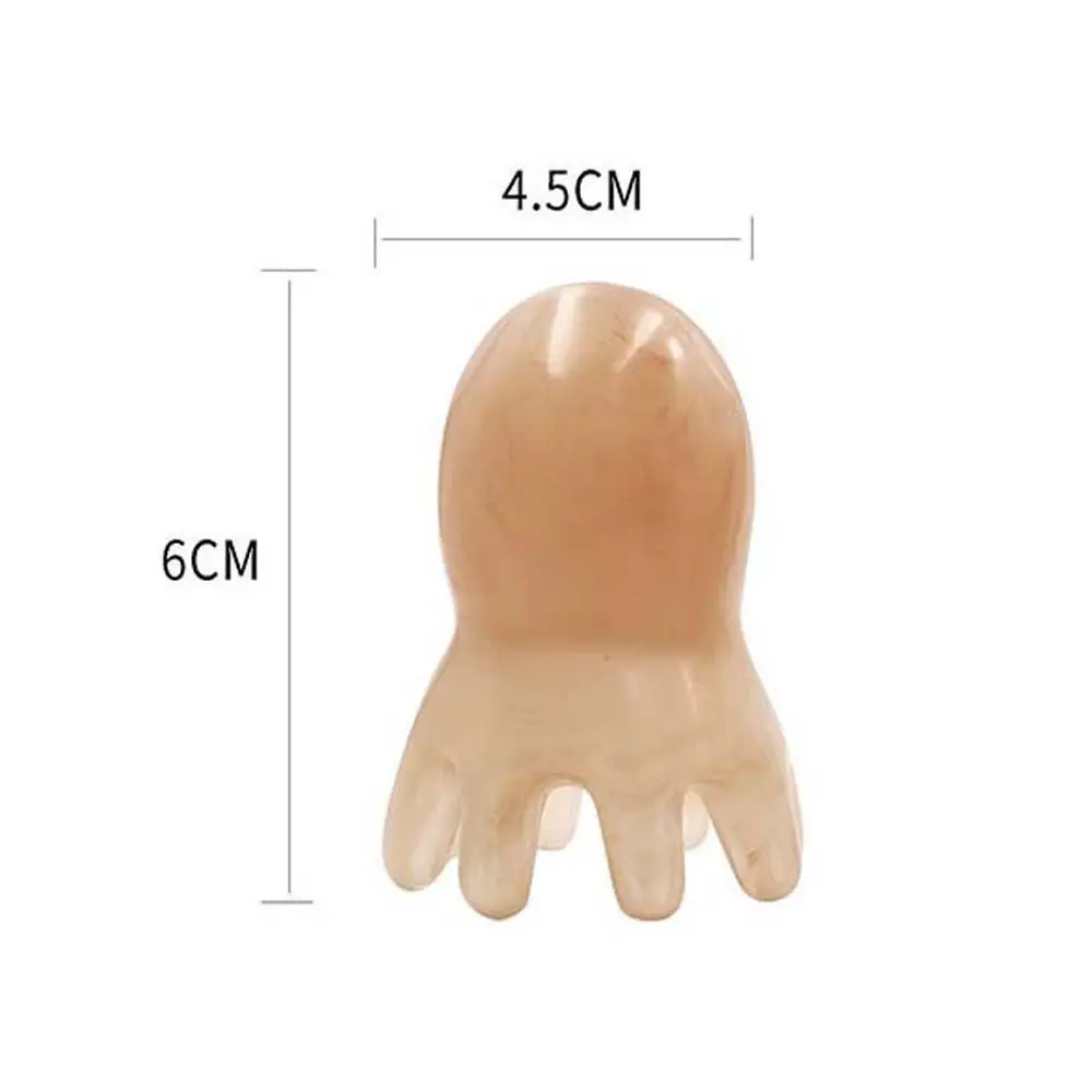 Инструмент для ухода за волосами из смолы терапевтическая массажная расческа