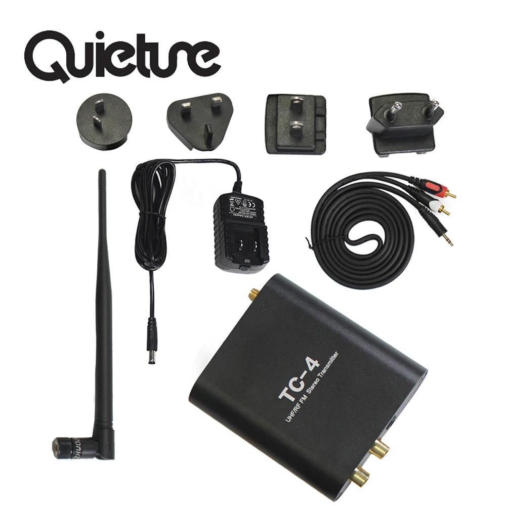 

TC-4 Type C Input Switch Quier Silent Disco headphones Transmitter