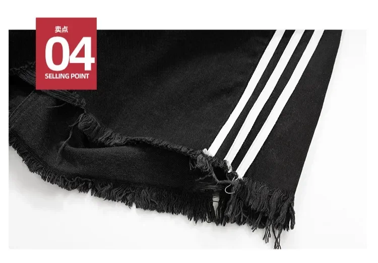 Шорты в стиле хип-хоп для мужчин и женщин летние ковбойские короткие штаны High Street