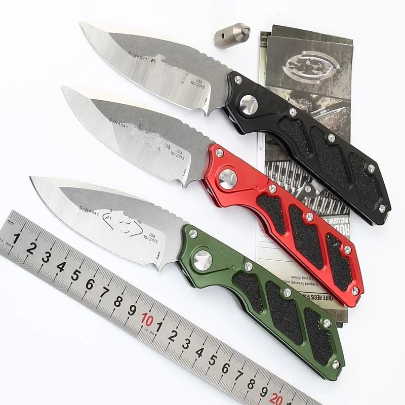 JUFULE Strider D2 Mark Elmax blade Aluminum handle outdoor tactical camping hunt EDC tool folding dinner kitchen Utility knife