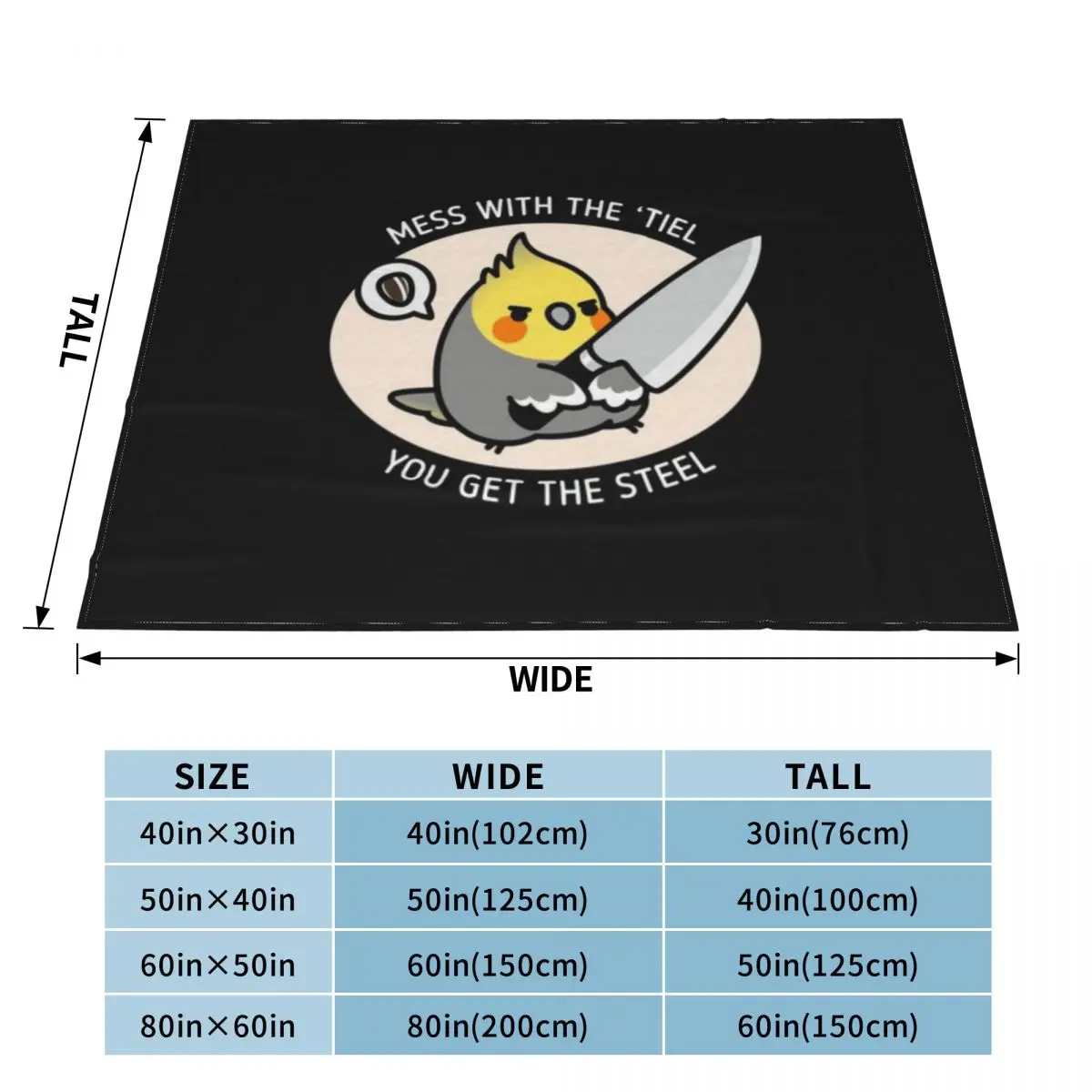 Беспорядок с TIEL вы получаете стальное ультрамягкое Флисовое одеяло