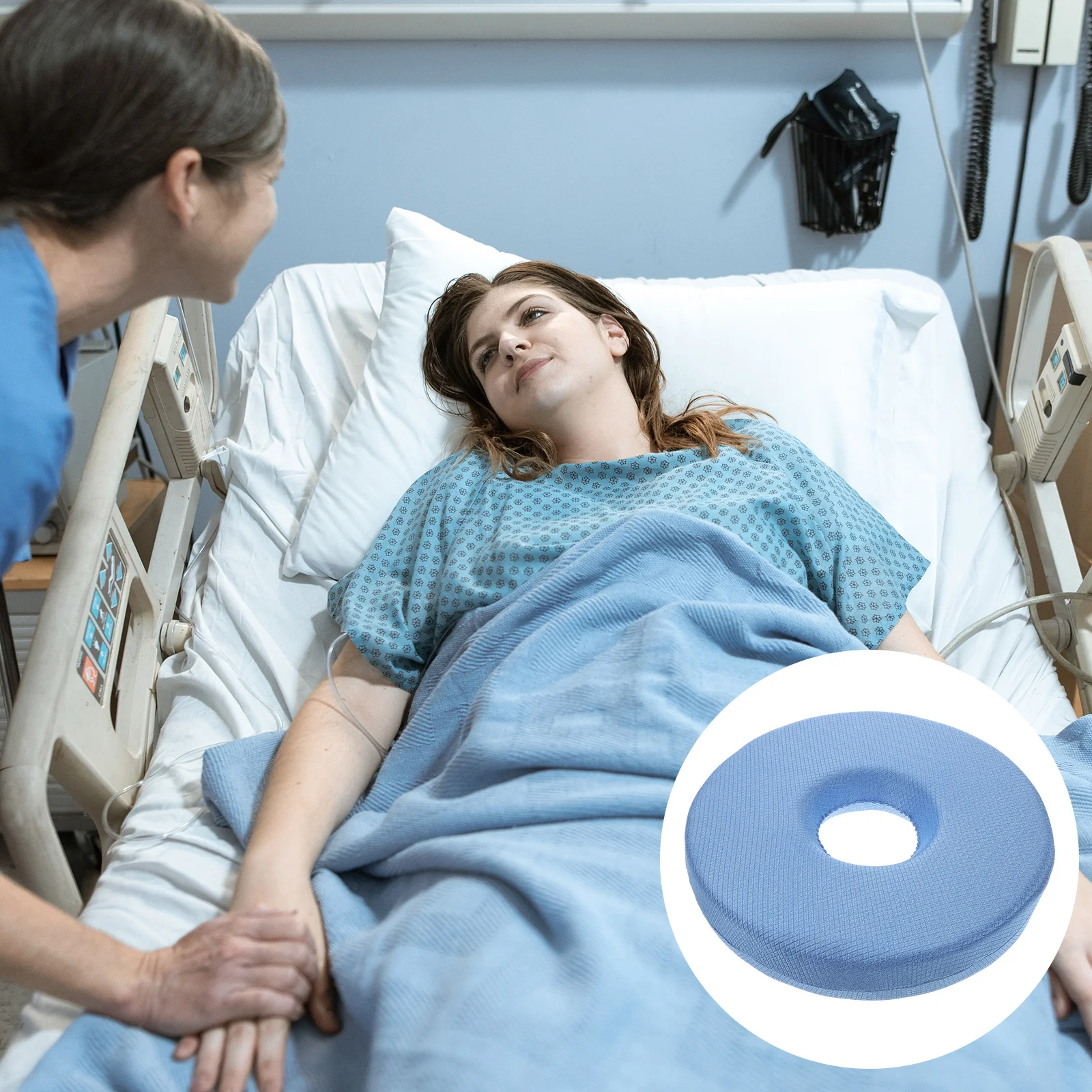 

Sponge Anti-decubitus Ring Hemorrhoid Pain Relief Pillow Maternity Cushion Car Bed Sores Pregnancy