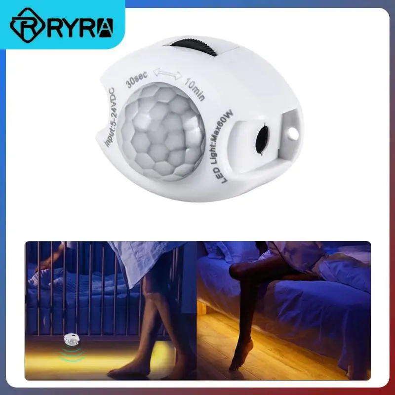 

2/4/5PCS Human Body Induction Controller Timer Movement Detector Pir Motion Sensor Led Strip Light Module Tape
