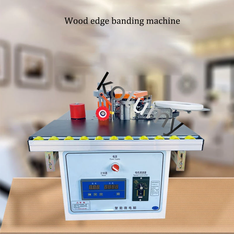 Ручной кромкооблицовочный станок прямой/игнутый портативный