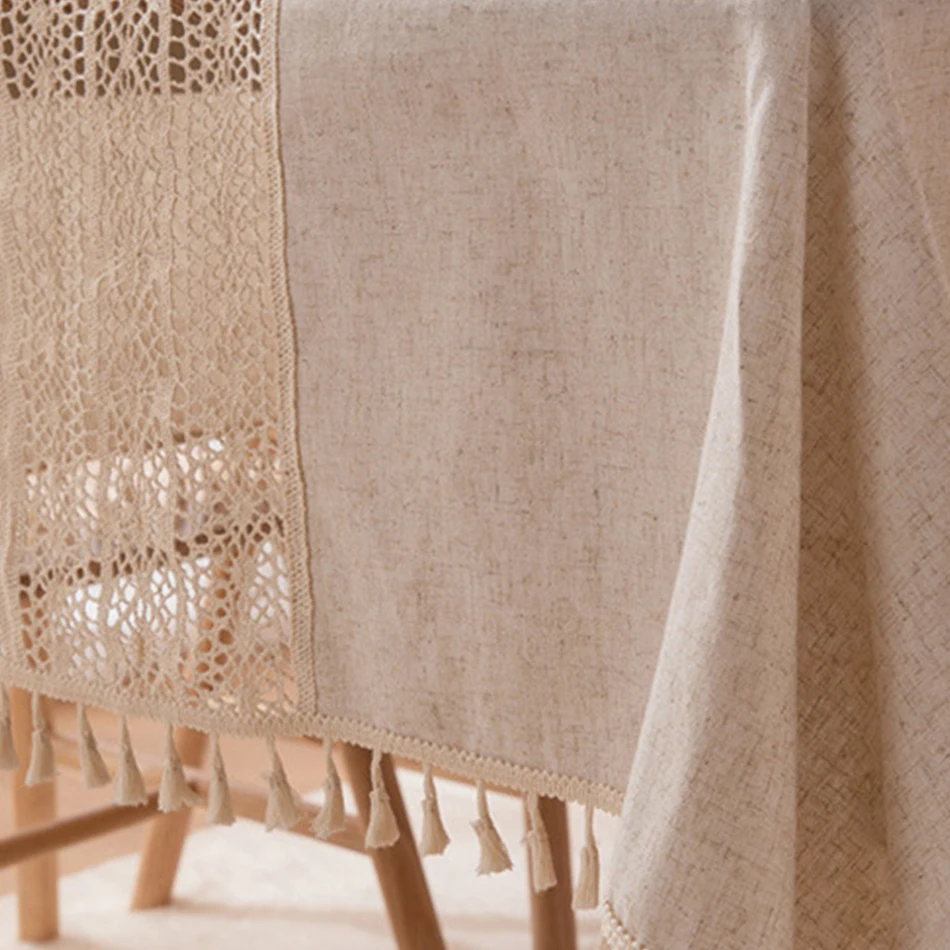 

Льняные полупрозрачные шторы, 1 шт.