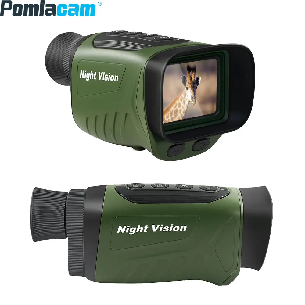 DT19 Инфракрасный цифровой монокулярный телескоп ночного видения 8X цифровой зум телескоп 2,5 K UHD для охоты кемпинга в полной темноте 300 м