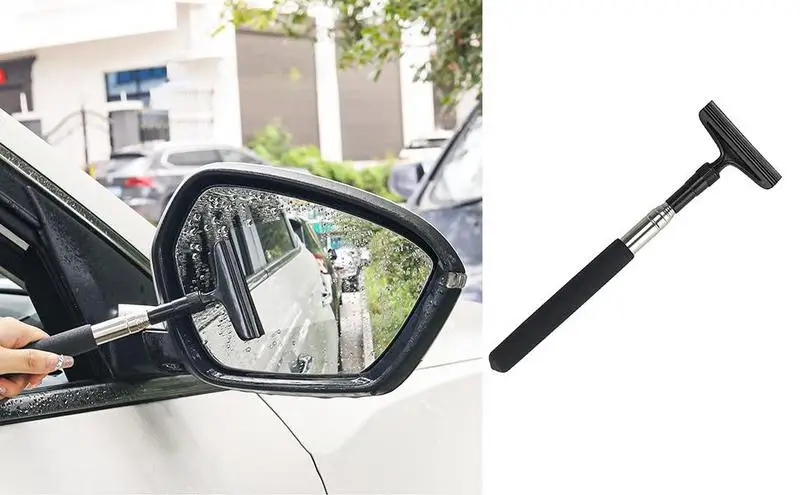 

Retractable Car Rearview Mirror Wiper Multifunctional Car Glass Mist Cleaner Car Wiper for Rainy Weather for car Accessories