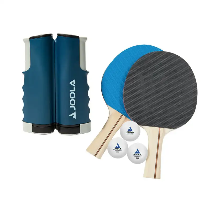 

2- Table Tennis Set with Net, 2 Rackets, 3 Three-star Balls, and Bag