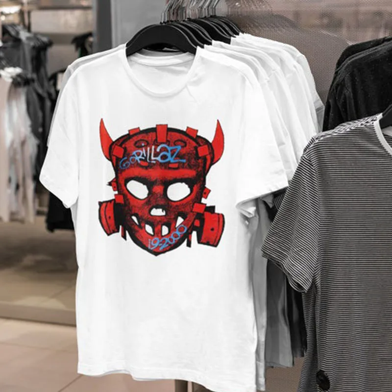 

Gorillaz T-shirt Retro loose print unisex T-shirt