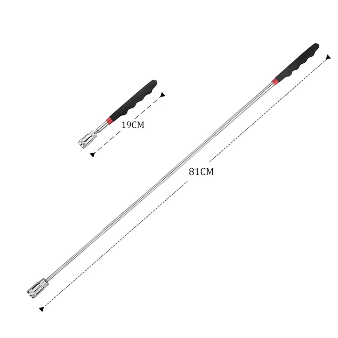 

Flexible Pick Up Tool Long Reach Grip Expandable Trash Kitchens Garages