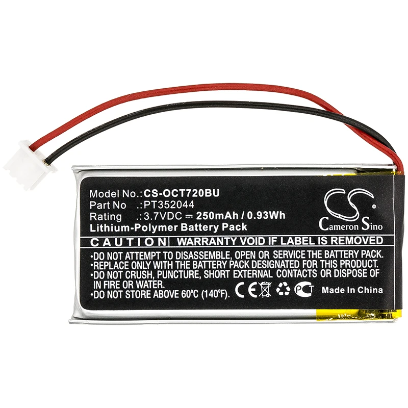 

CS 250mAh Battery For Oracle PT352044 Tablet 720 Tablet 721
