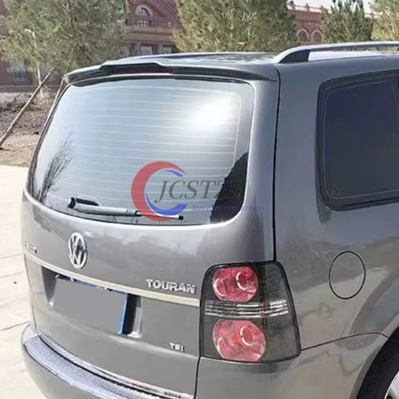 Фото Спойлер для VW Touran, высококачественный АБС-материал, заднее крыло автомобиля, праймер, задний спойлер для Volkswagen Touran, спойлер 2008-2015 №2