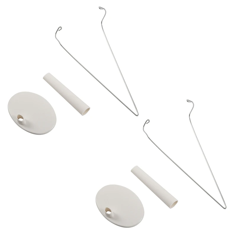 

2X белая Регулируемая подставка для куклы 7,9-10 дюймов