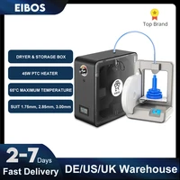 eibos filament dryer 3d printer filament dry box with fan compatible with nylon pva pla petg tpu 1 75mm 2 85mm 3 0mm storage box