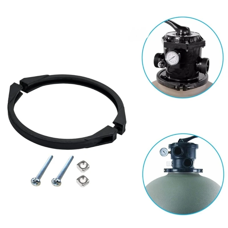 D0AB Уплотнения для крышки бассейна Ремкомплект насоса Фланцевые клапаны Зажим