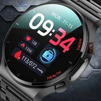 new laser treatment three high smart watch men ecg ppg heart rate blood pressure health tracker men smartwatch for huawei xiaomi