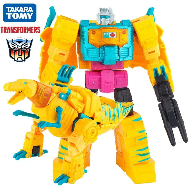 

В наличии Takara Tomy Трансформеры поколения наследия Эволюция лидер класс G2 Вселенная Гримлок 22 см робот экшн-Фигурки игрушки