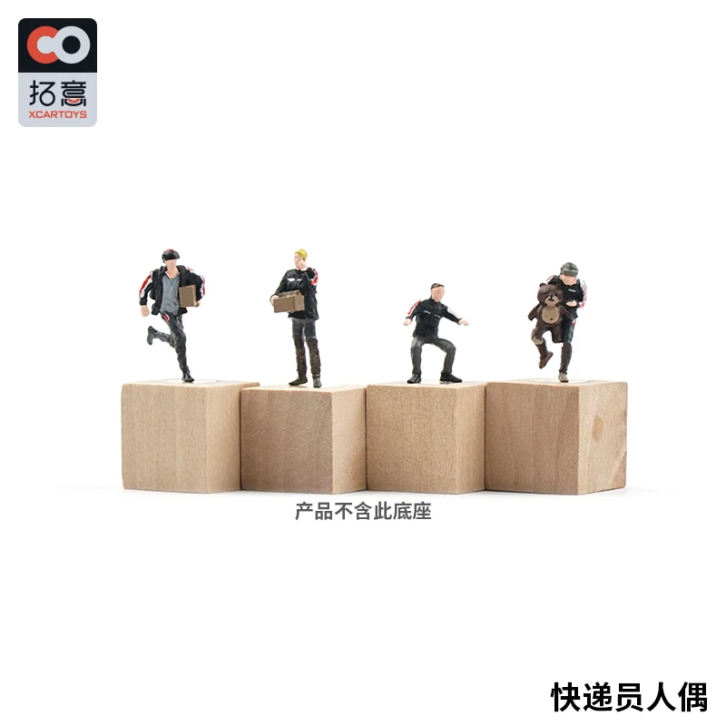 Xcartoys 1/64 масштабная модель почтовых фигурок для Dieast демонстрационная витрина