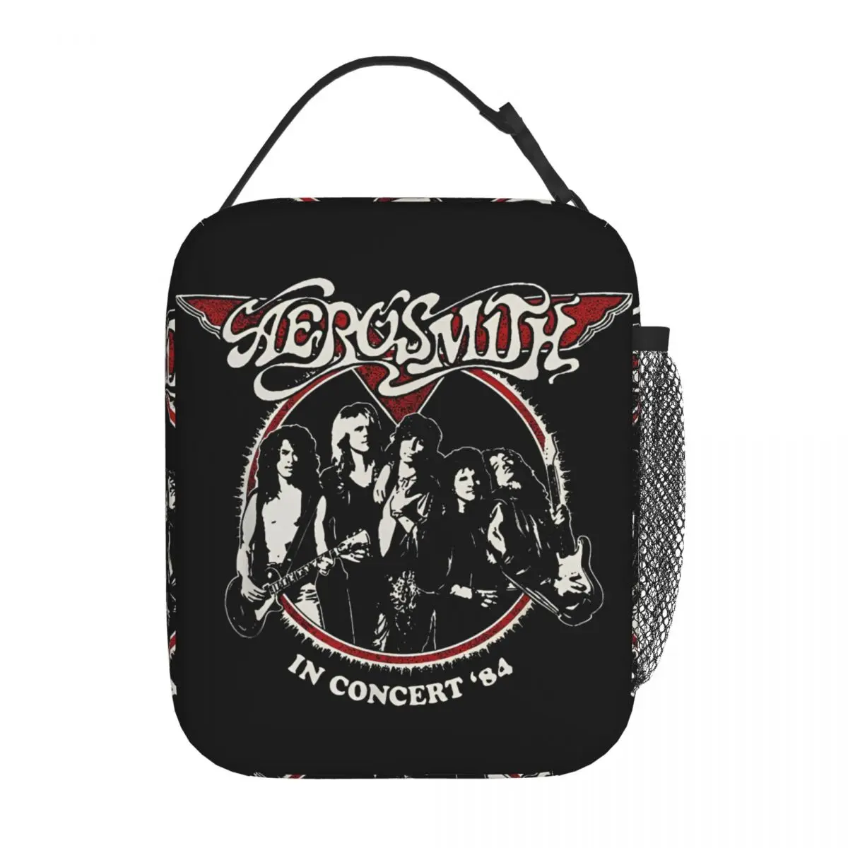 Изолированный Ланч-бокс Aerosmith для концертов рок-группы Merch пищевая коробка с