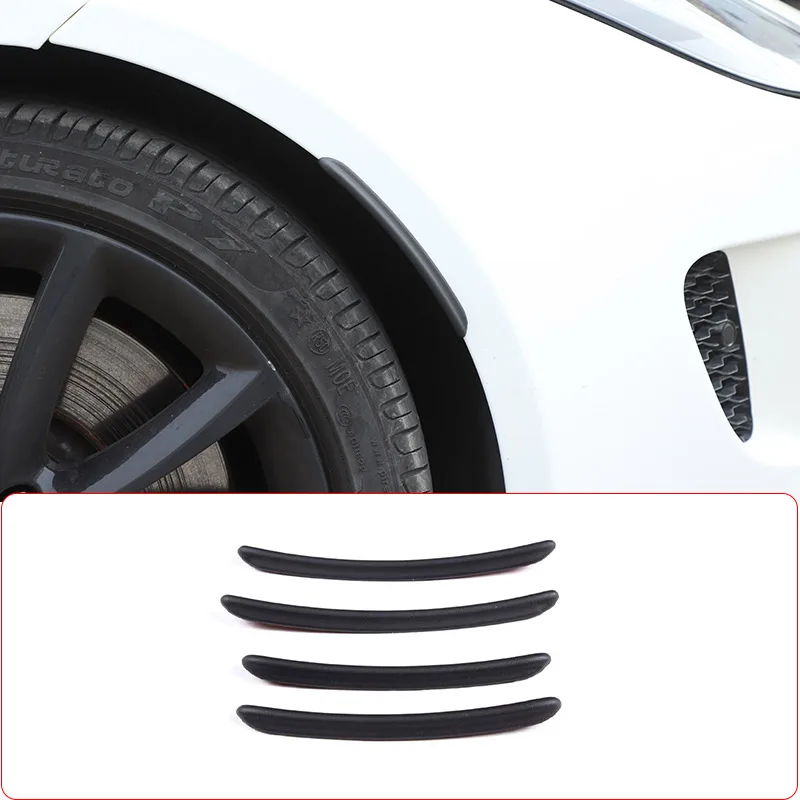 

Для Jaguar F-TYPE 2013-2022 ABS черные Автомобильные Брызговики щитки от грязи полоски для бровей и губ наклейка отделка автомобильные аксессуары