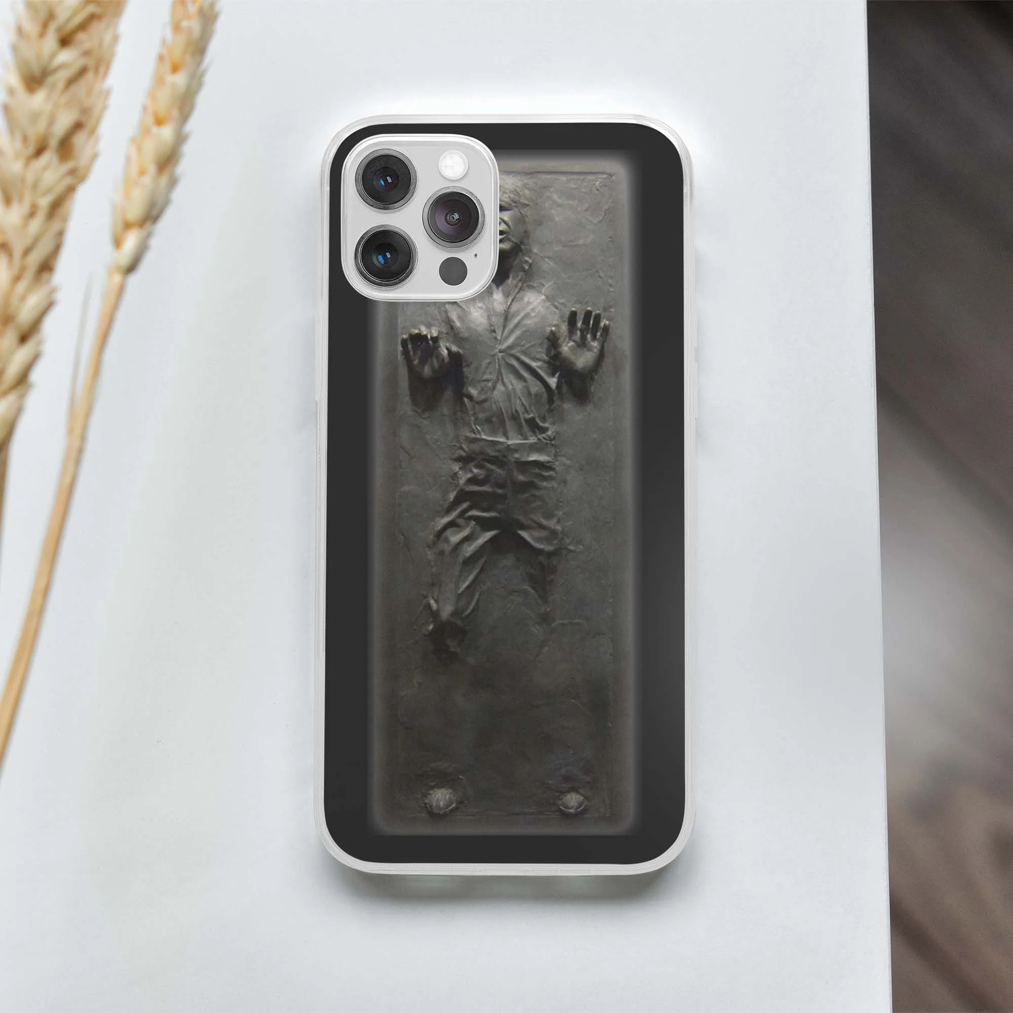 

Frozen In Carbonite Soft Phone Case for iPhone 11 12 13 Pro Max Mini X XS XR Max 7 8 Plus Print Silicon TPU Soft Flower Coque