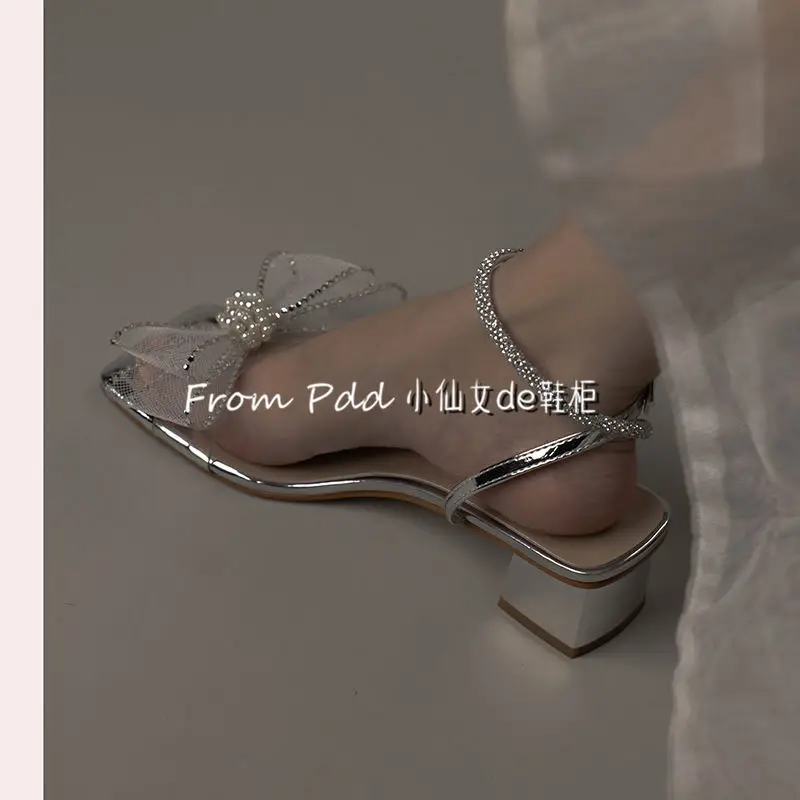 

Женские босоножки с переплетением, прозрачные сандалии на необычном высоком каблуке, туфли с открытым носком, лето 2022
