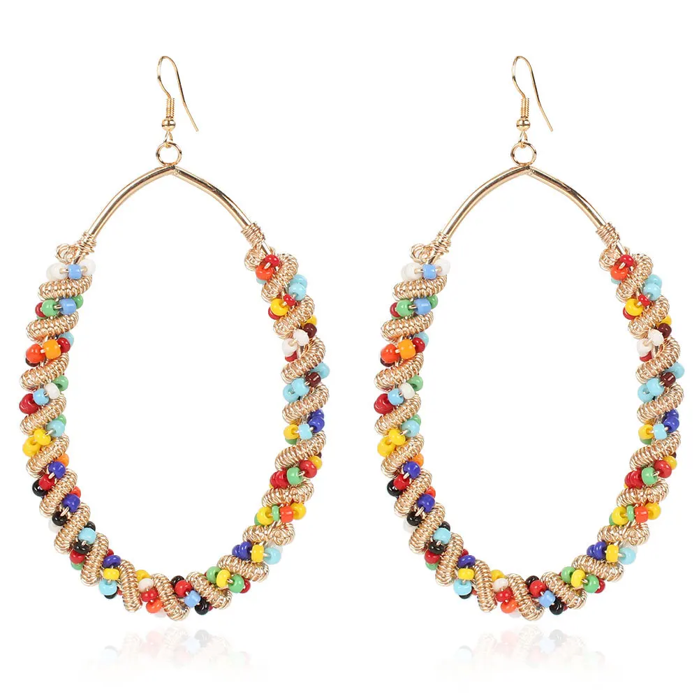 Серьги-кольца Zroyna