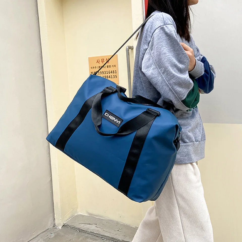 Large Capacity Travel Bag Women Dry Wet Separation Waterproof Handbag Men Sports Fitness Luggage One Shoulder Messenger Bag M302