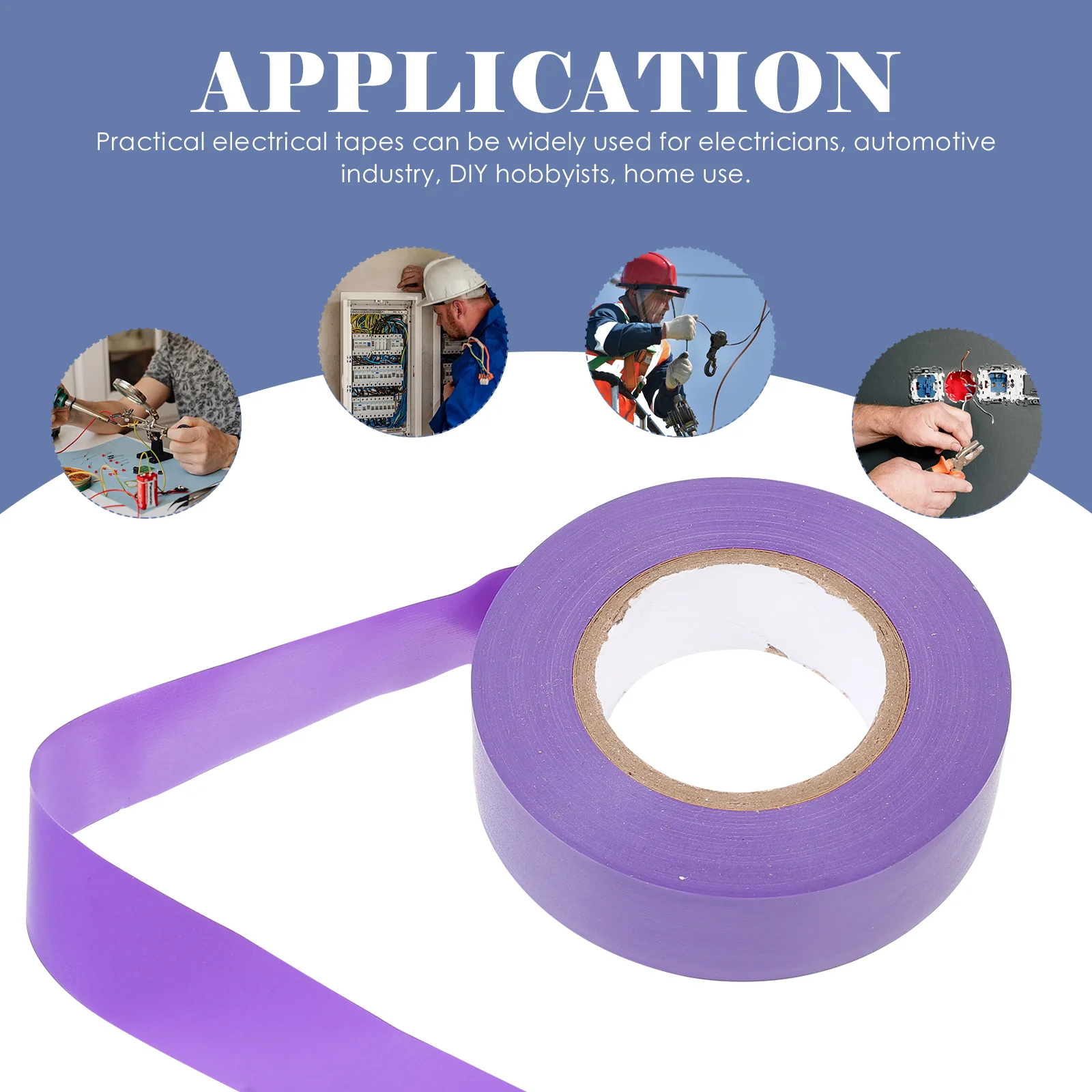 Электрическая лента Клейкая изоляция Изолированная самовысокая термостойкость