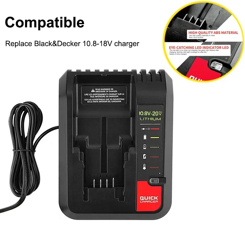 Литий-ионный аккумулятор Oplader Porter Kabel Stanley 10 8 В 14 4 18 PCC690L L2AFC FMC690L