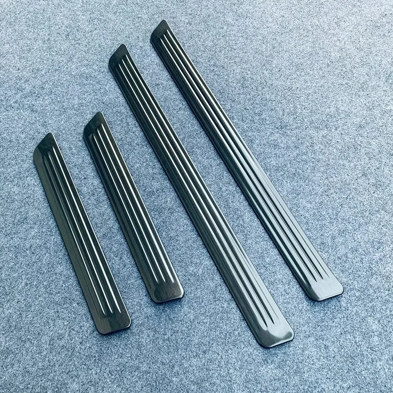 

Для Toyota Prius 60 серии 2023 2024, накладки на пороги из нержавеющей стали, накладка на порог, наклейка на педаль, автомобильные аксессуары