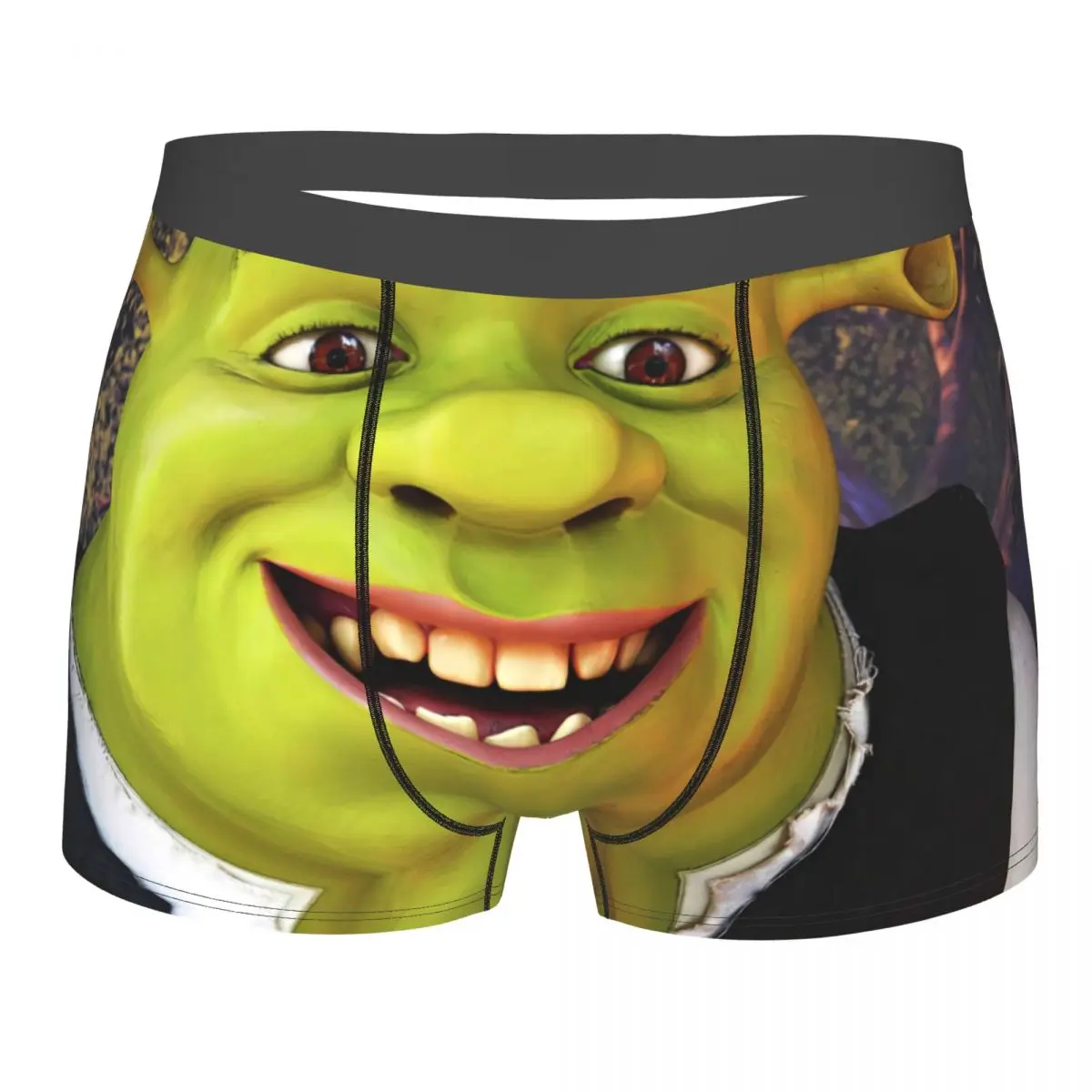 

Shrek Underpants Breathbale Panties Male Underwear Print Shorts Boxer Briefs