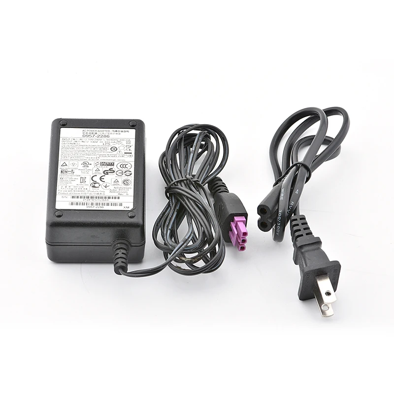 

0957-2286 0957-2290 0957-2398 зарядное устройство для адаптера переменного тока 100-240 в 1050 Гц 1000 мА 30 в 2050 мА для HP Deskjet 2000 2060